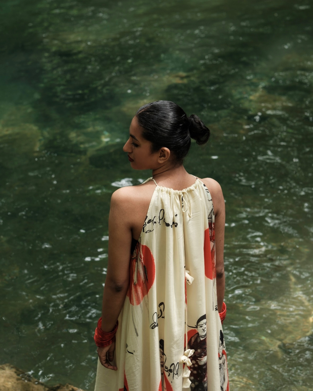 Stree pleated dress
