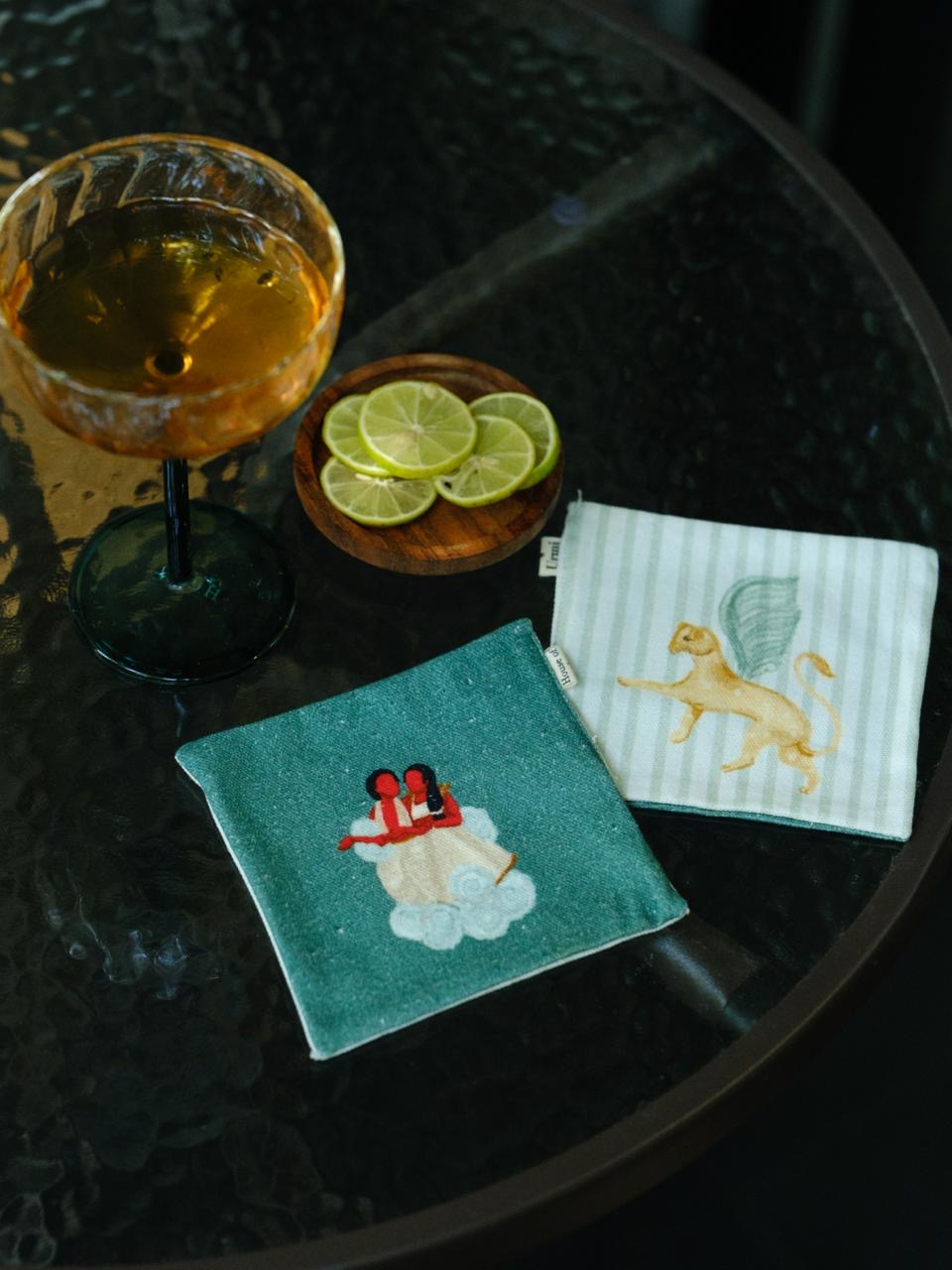 Starkiss set of 2 coasters