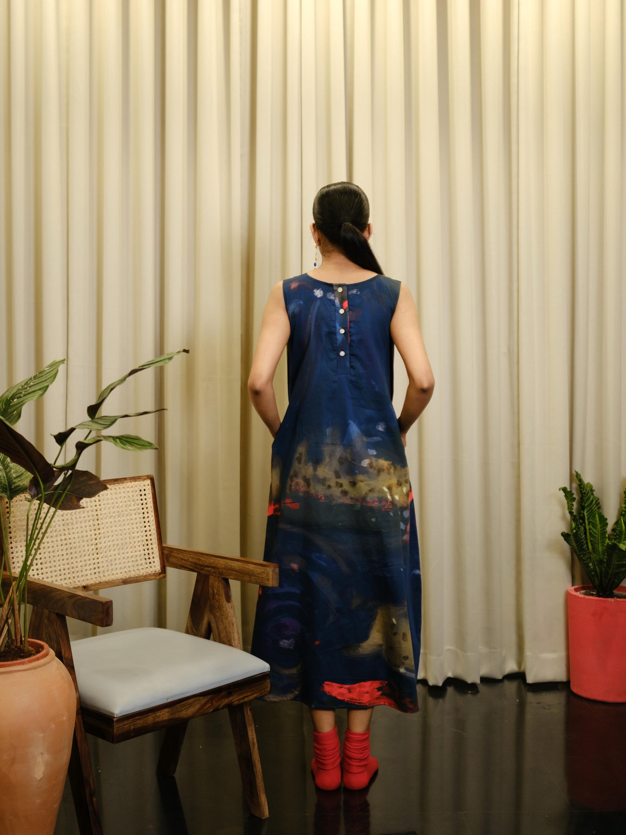 Aattam long shift dress