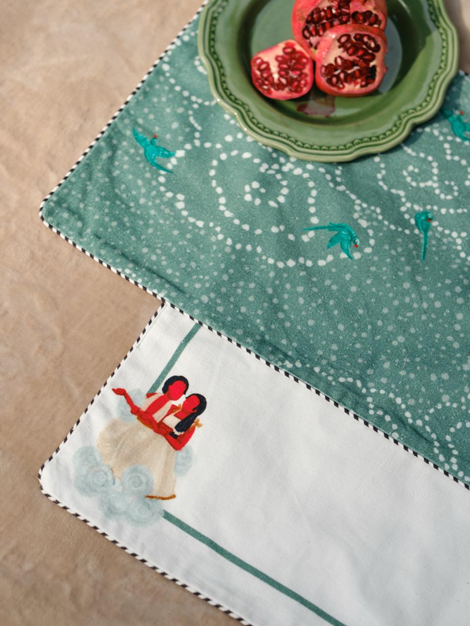Lovers & Skies set of 2 Placemats