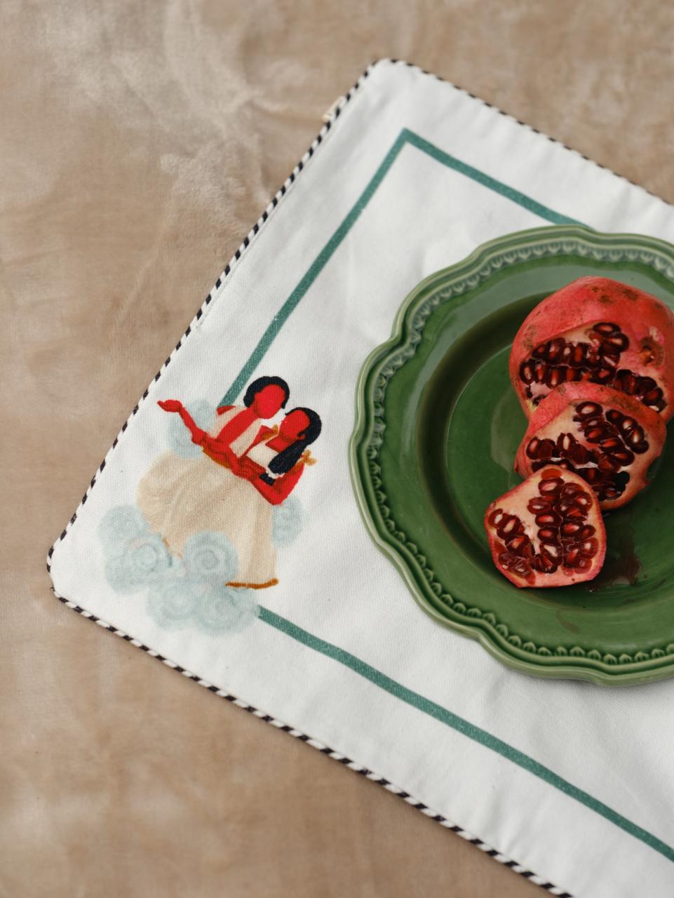 Lovers & Skies set of 2 Placemats