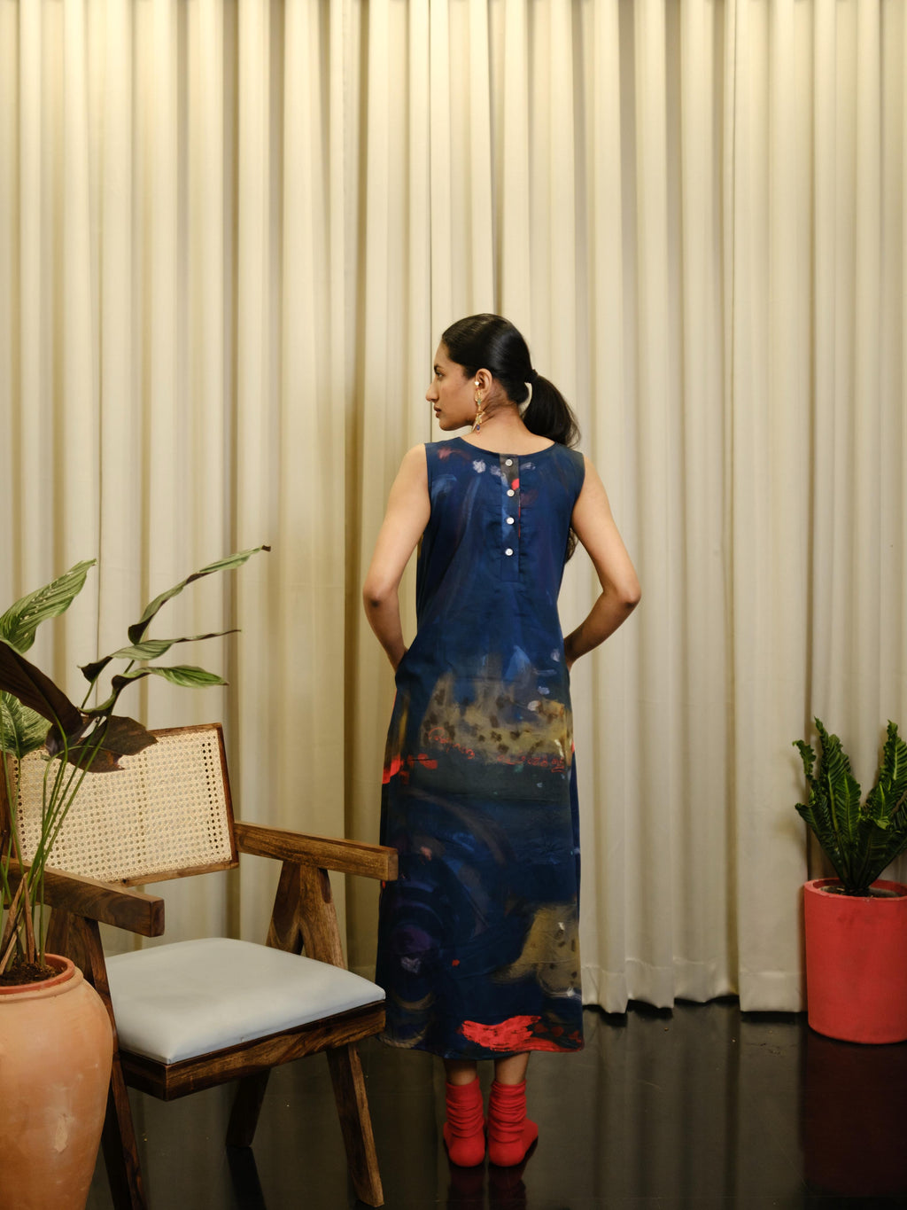 Aattam long shift dress