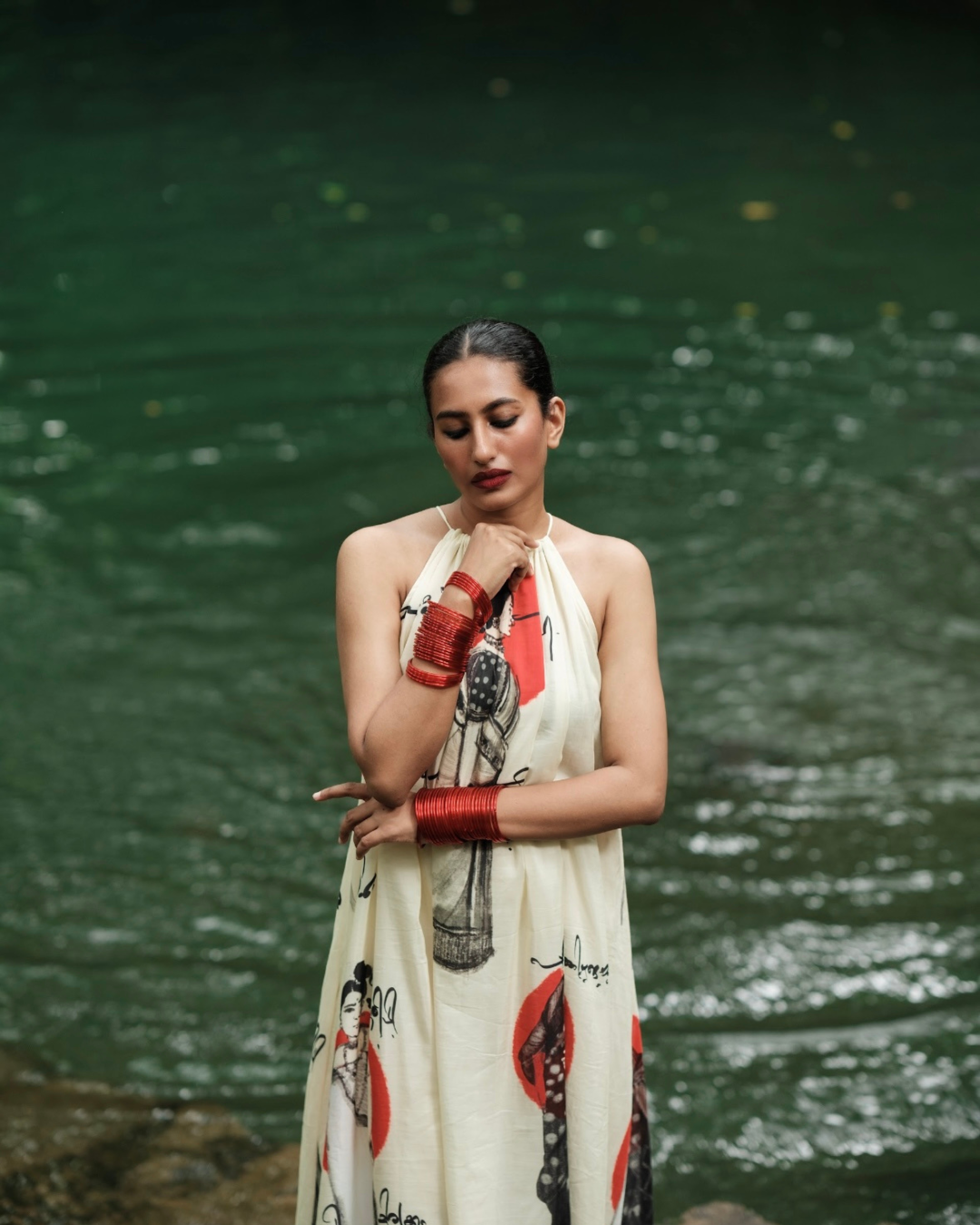 Stree pleated dress