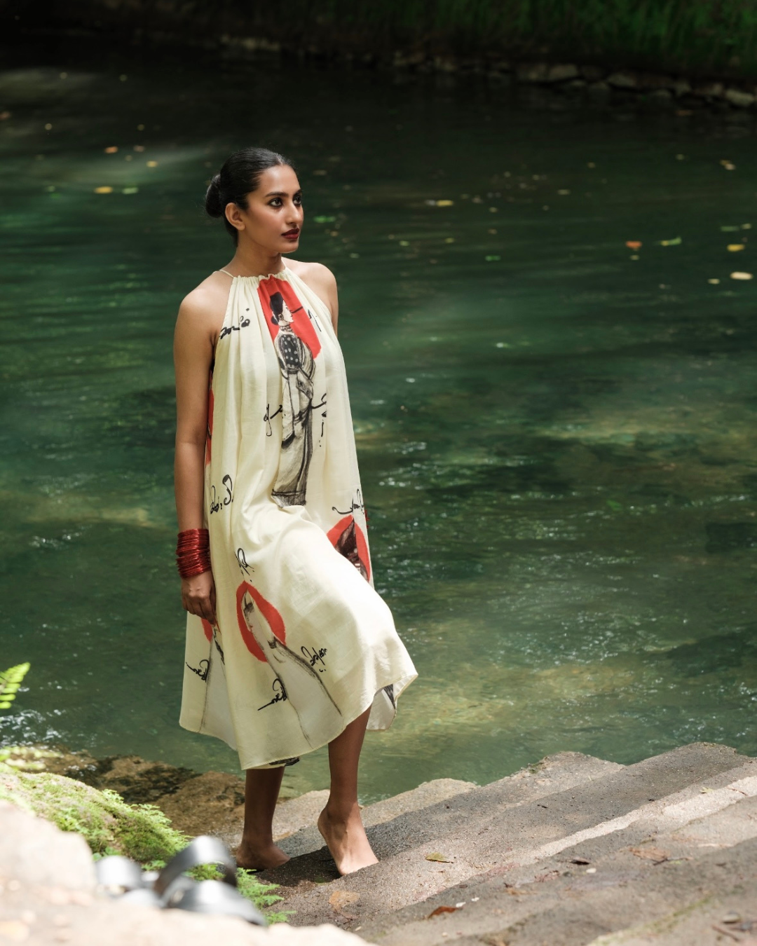 Stree pleated dress