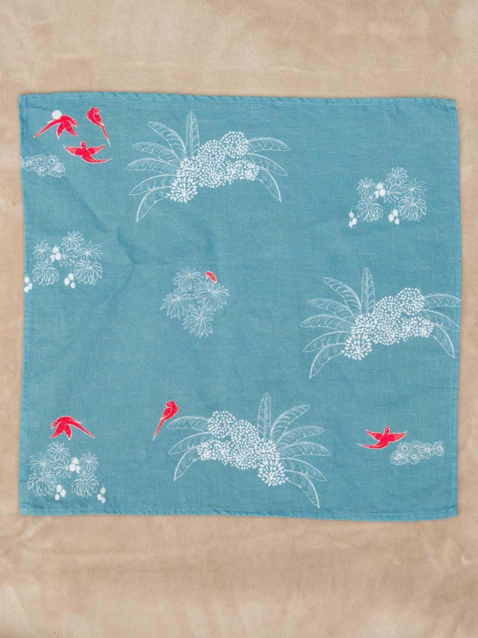 Parrot dreams set of table napkins