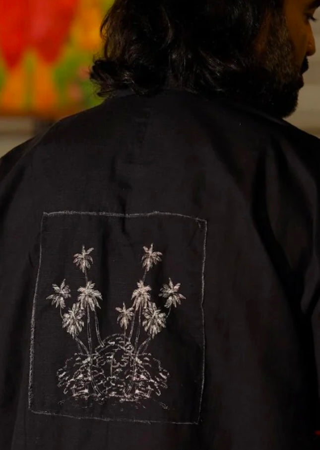 Varambu Black Shirt Set-FS