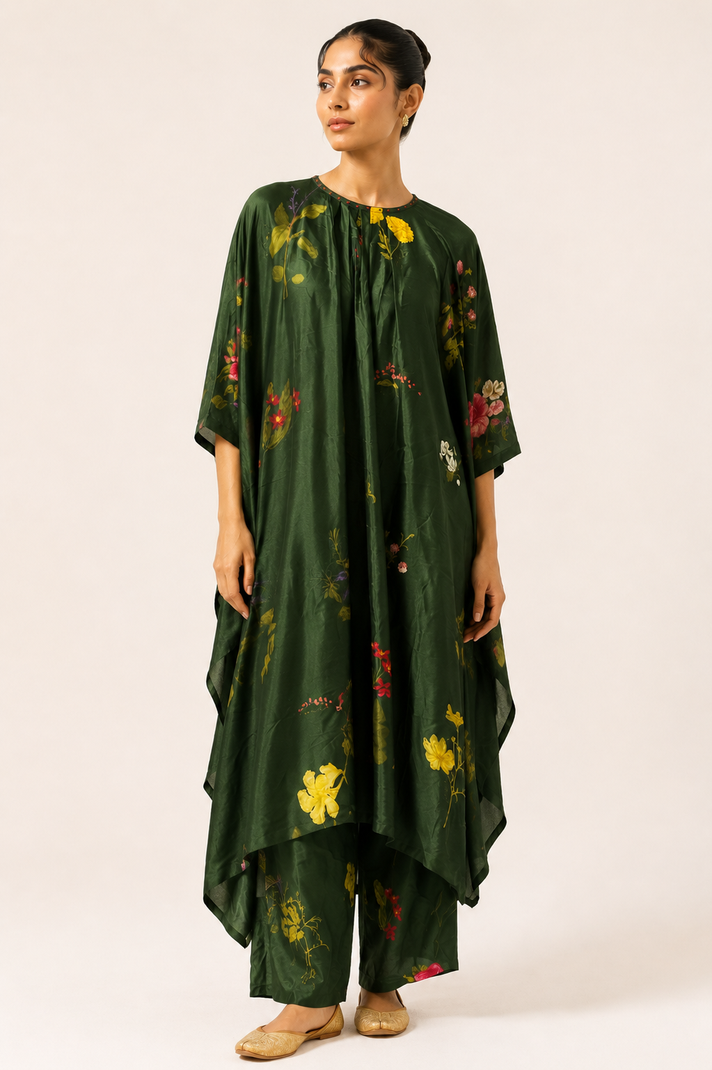 Pookuda green co-ord set