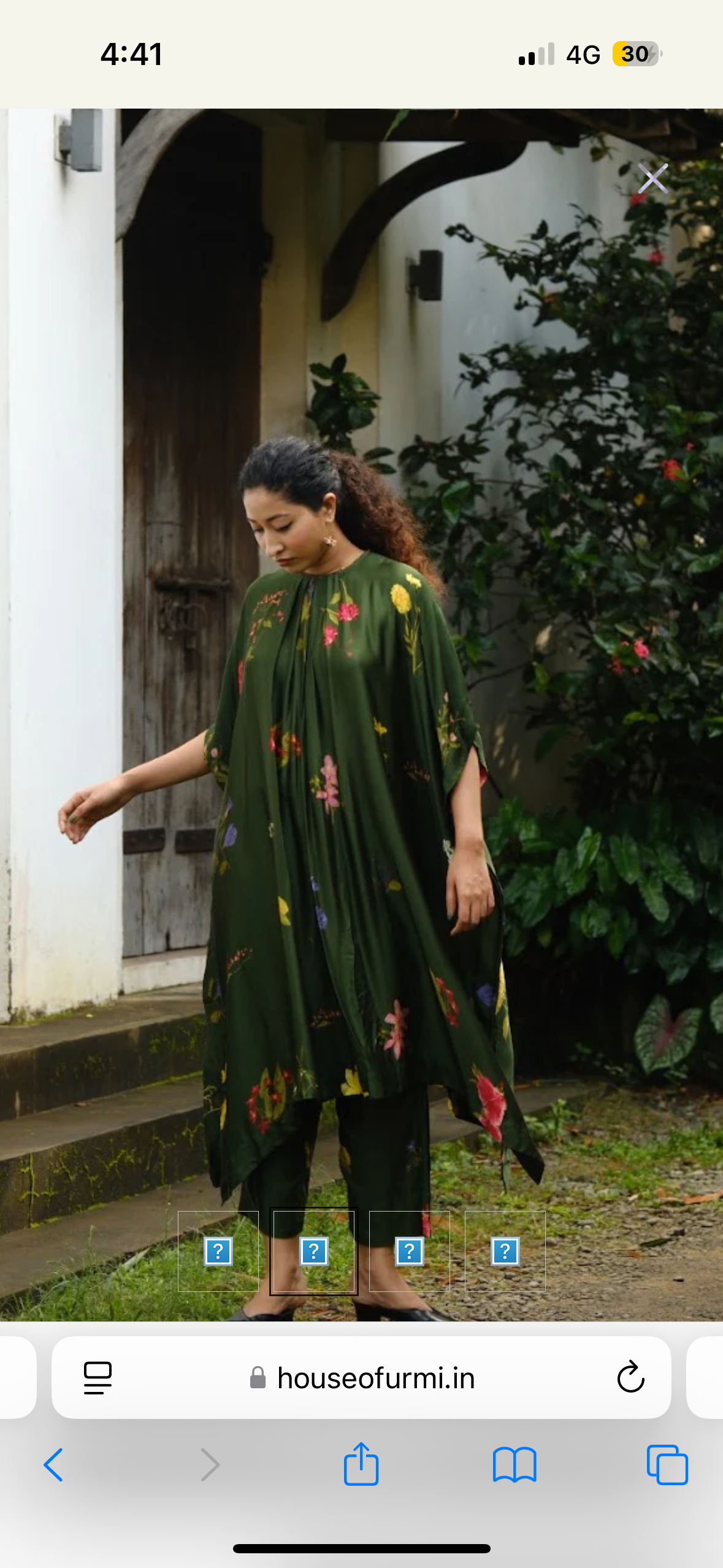 Pookkuda green coord set