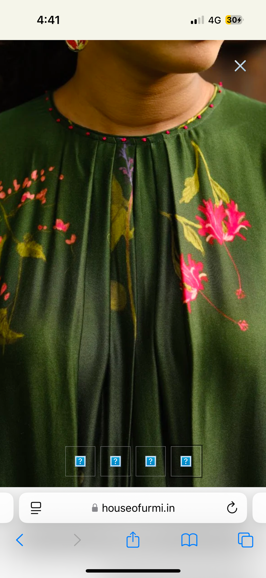 Pookkuda green coord set