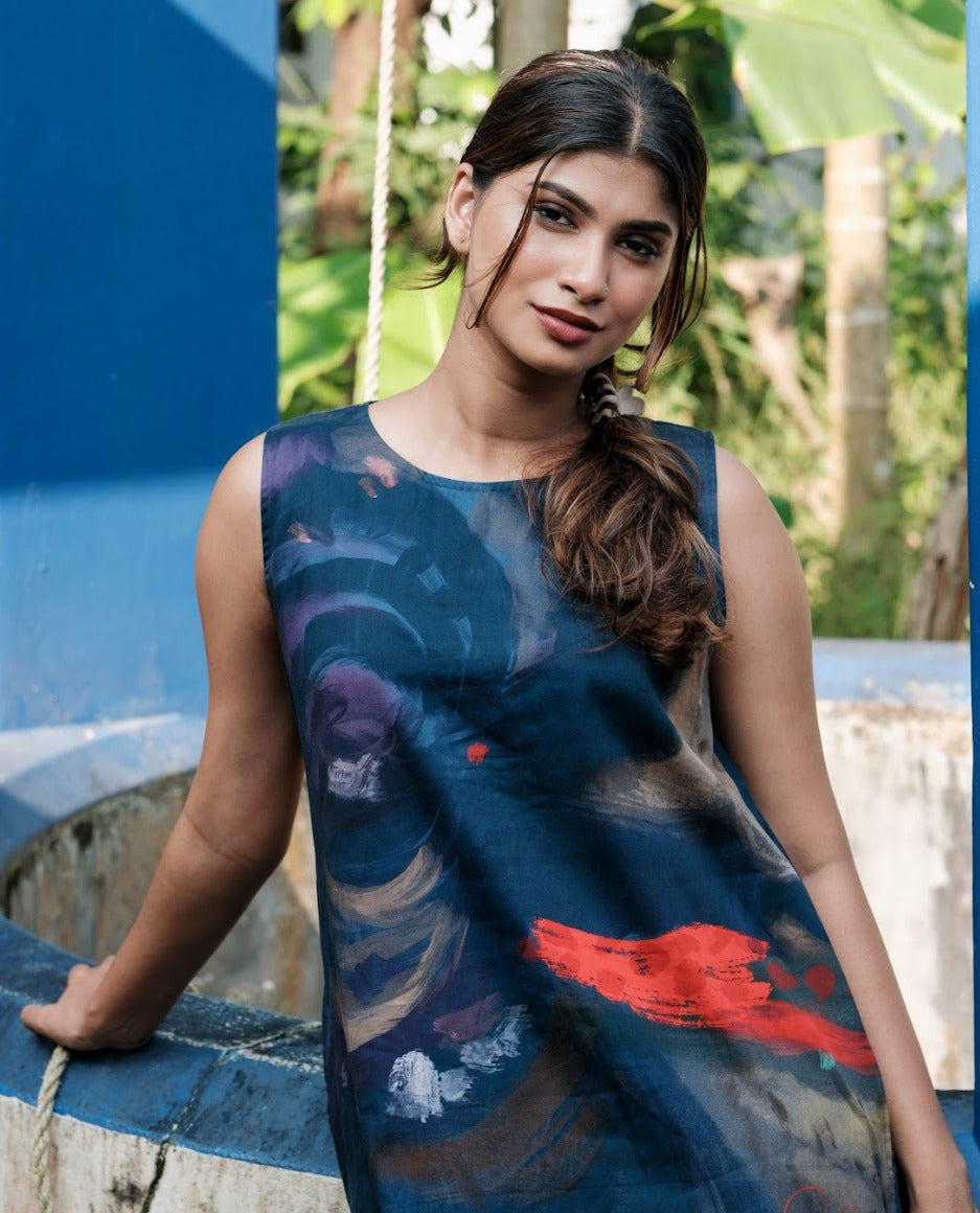 Aattam shift dress