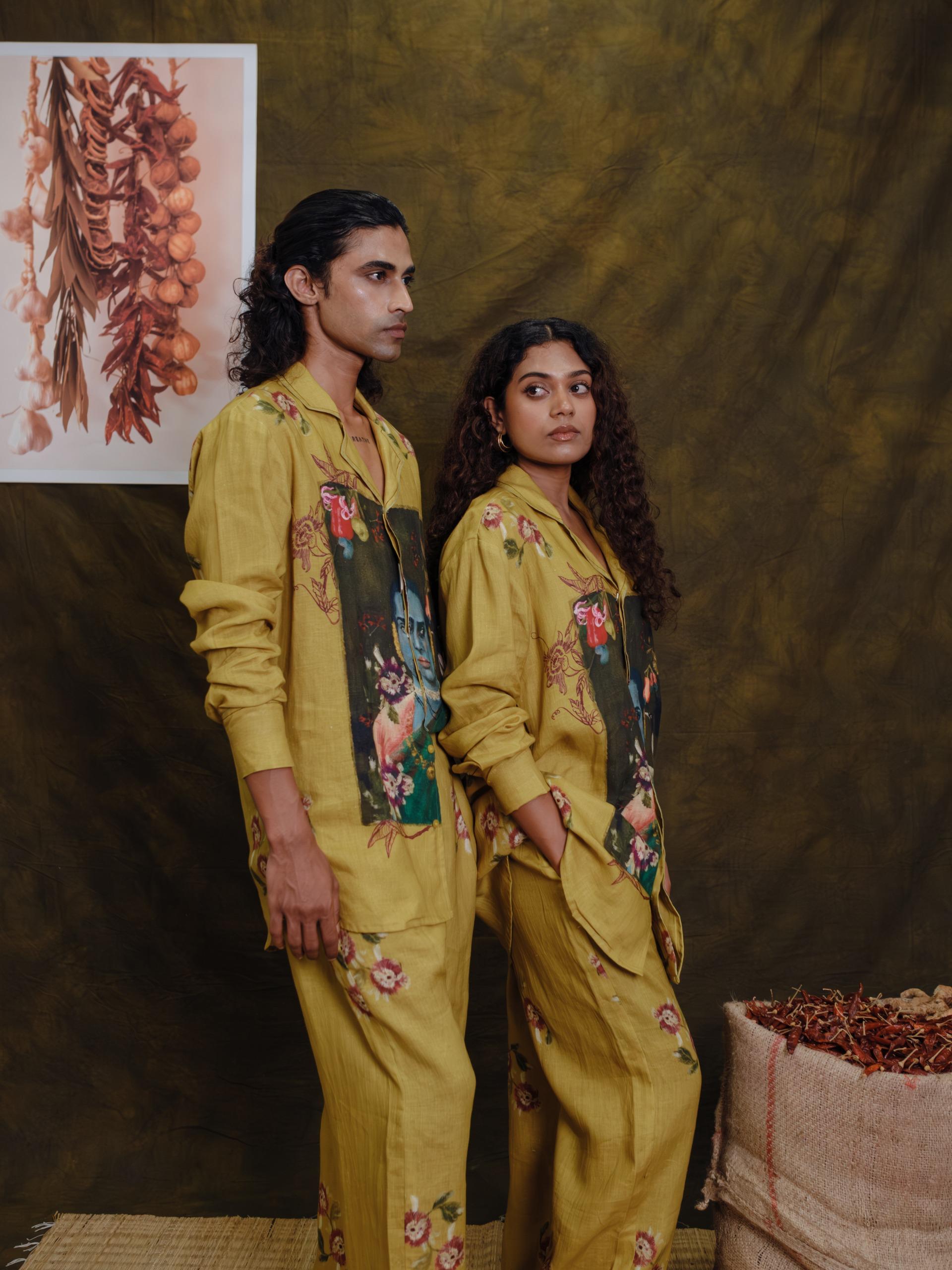 Manjal shirt signature