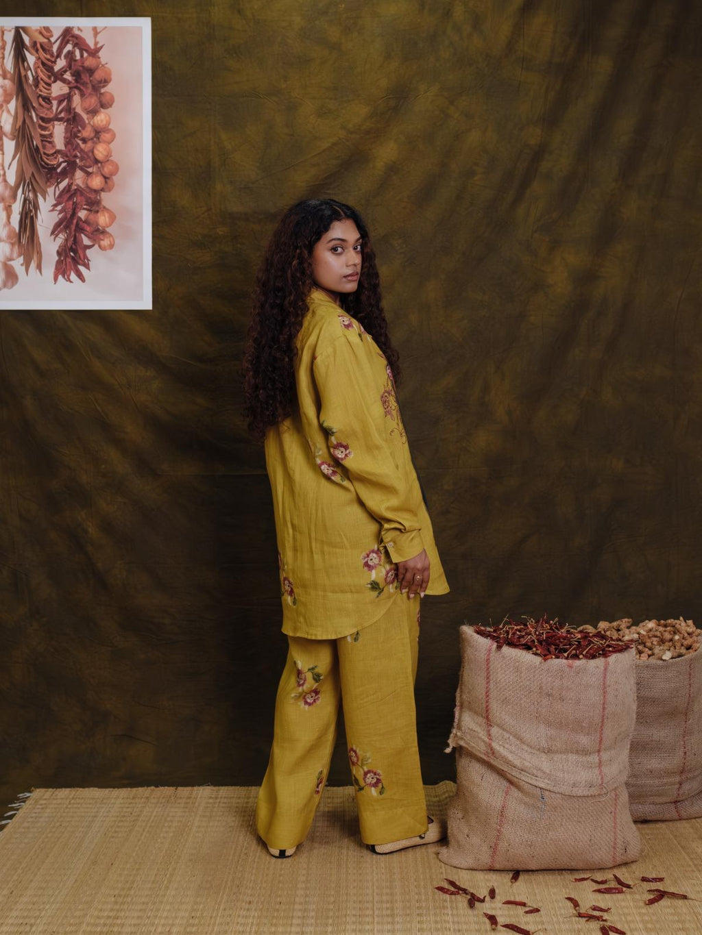 Manjal shirt signature