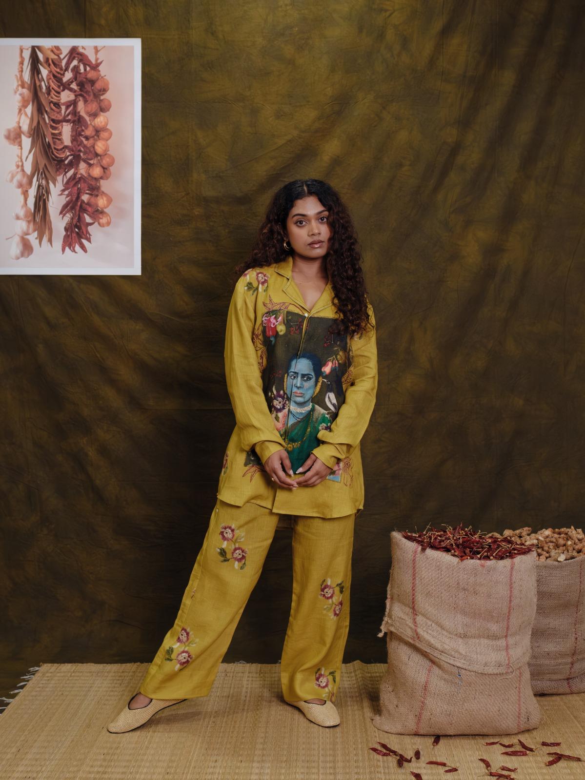 Manjal shirt signature