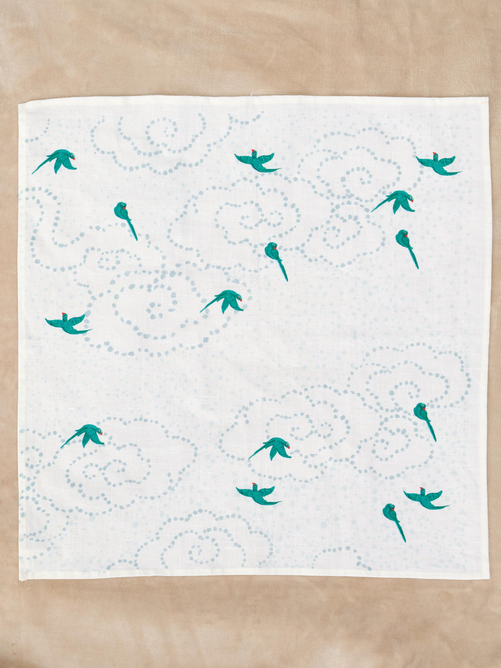 Feather & stars set of table napkins