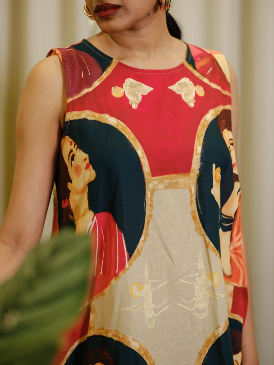 Ghadakam Shift dress