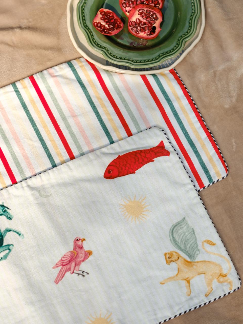 Lovers & Skies set of 2 Placemats