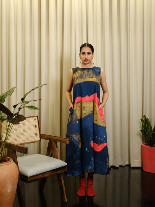 Aattam long shift dress