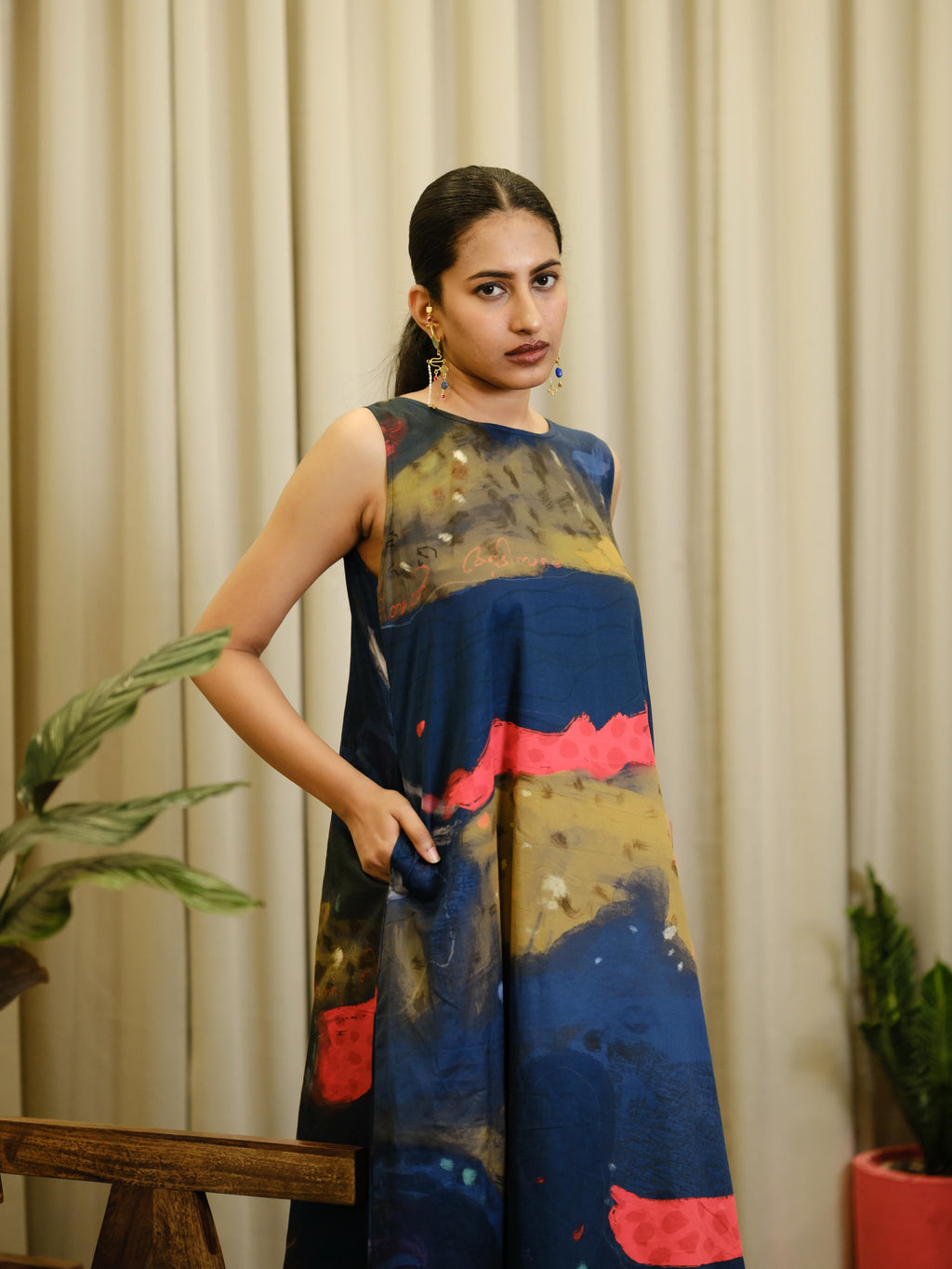 Aattam long shift dress